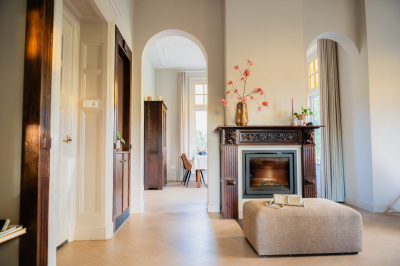 GerBon Bouw, restauratie en renovatie van landhuis - eindresultaat woonkamer